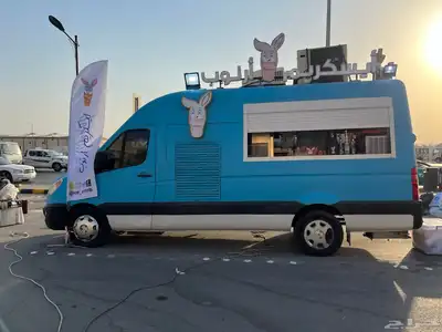 سيارة ايسكريم ارنوب فود ترك ice cream للطلبات والفعاليات 10