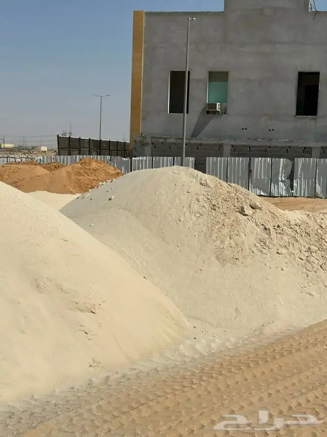 توريد الرمل الابيض لياسة والخرسانة بانواعها 1