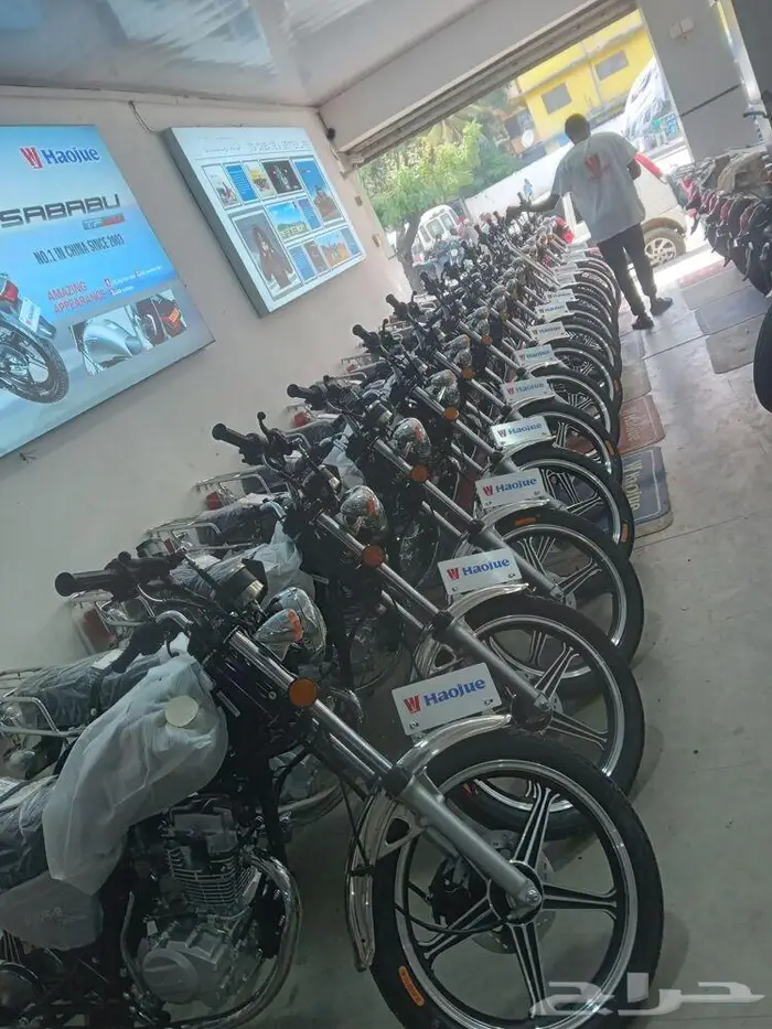 وصول دفعة جديدة من دراجات نارية هاوجي 5