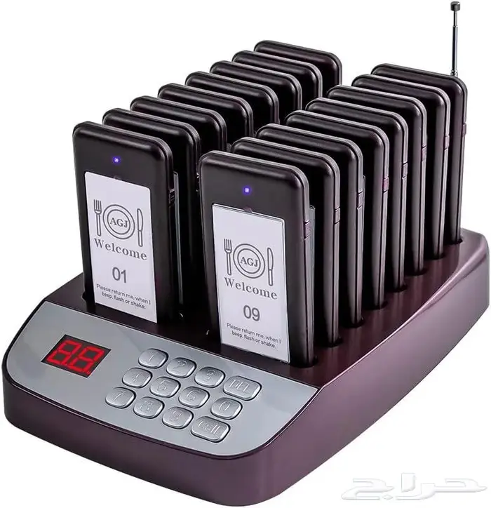 احدث اصدارات اجهزة البيجر للمطاعم والعيادات وجميع المؤسسات 2