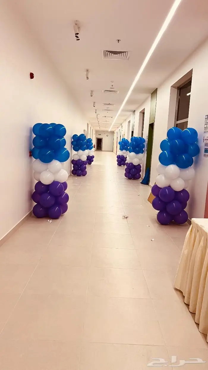 قوس بلالين افتتاح 2