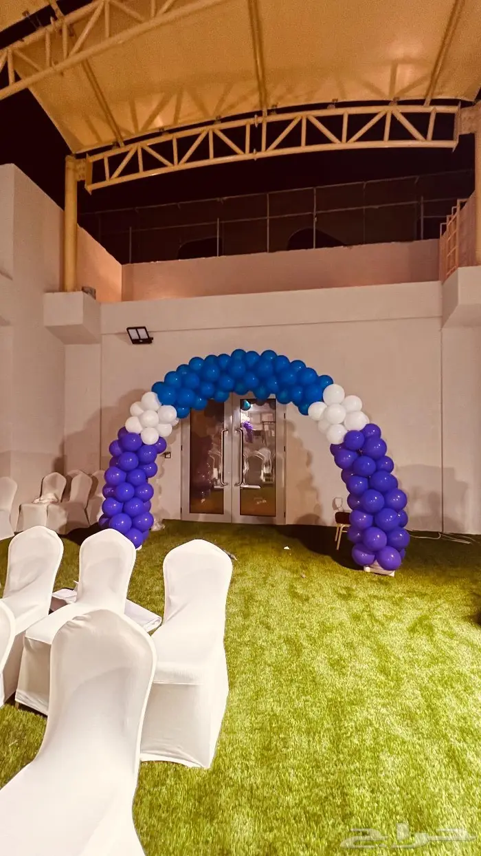 قوس بلالين افتتاح 3