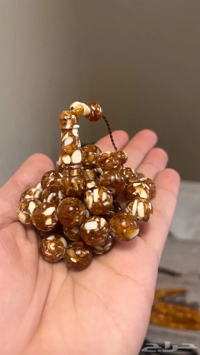 كهرمان حر طبيعي بالعاج 0