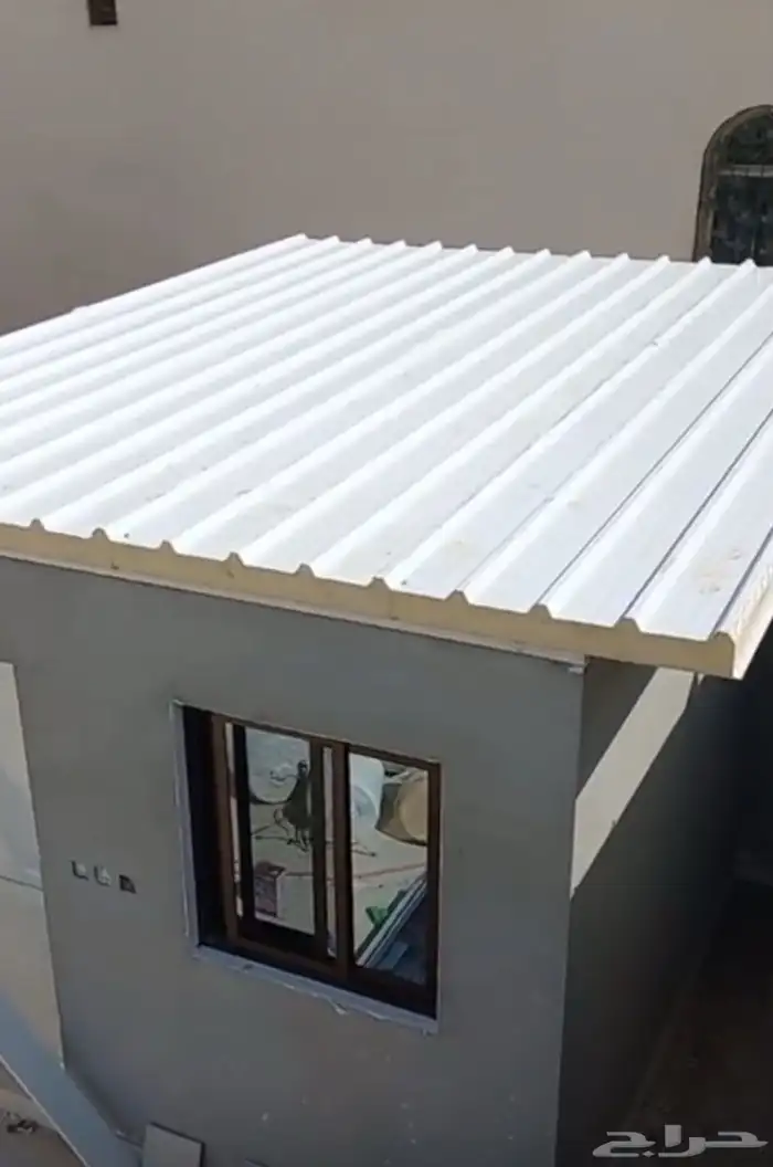 ساندوتش بانل اسمنت بورد مضلات اعمال حديد 13