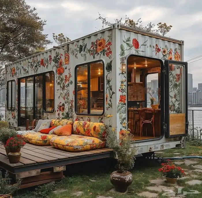 فود ترك بوث كشك كونتينر بورتبل دورة مياه بركس بيوت مخيم 10