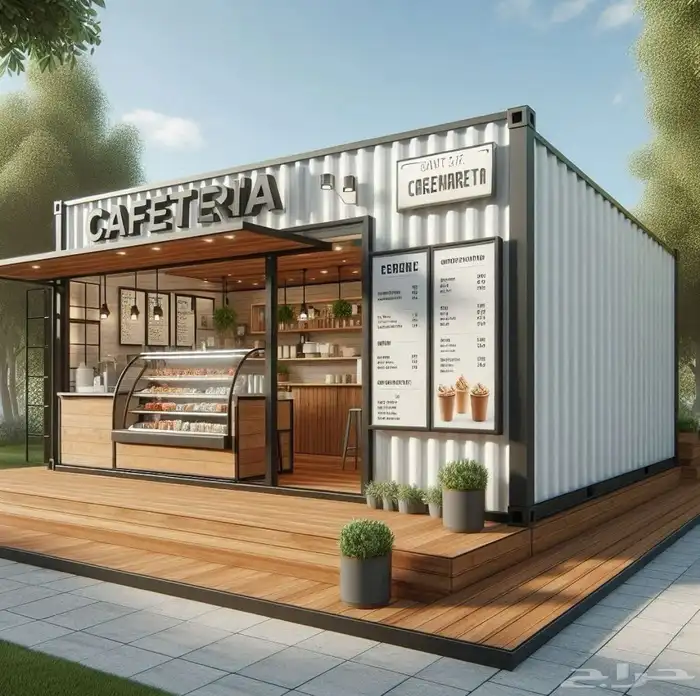 فود ترك بوث كشك كونتينر بورتبل دورة مياه بركس بيوت مخيم 5