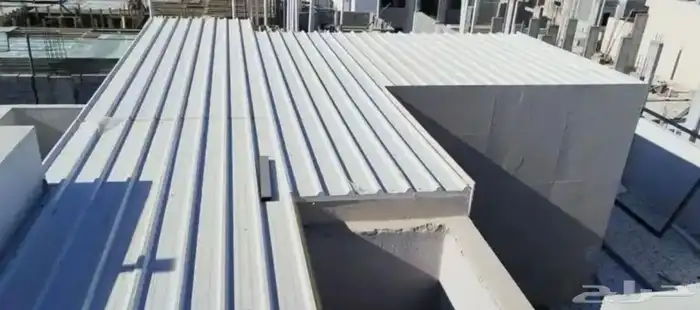 ساندوتش بانل اسمنت بورد مضلات اعمال حديد 6