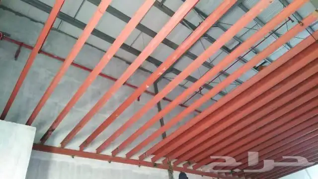 ساندوتش بانل اسمنت بورد مضلات اعمال حديد 22