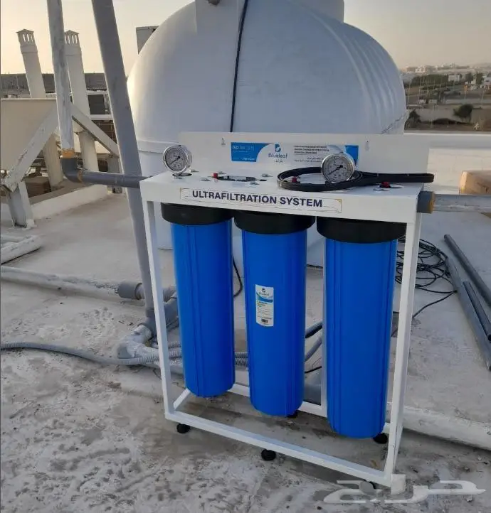 جهاز تصفيه جامبو ثلاثي يتم تركيبه على الخط الرئيسي في بحره 2