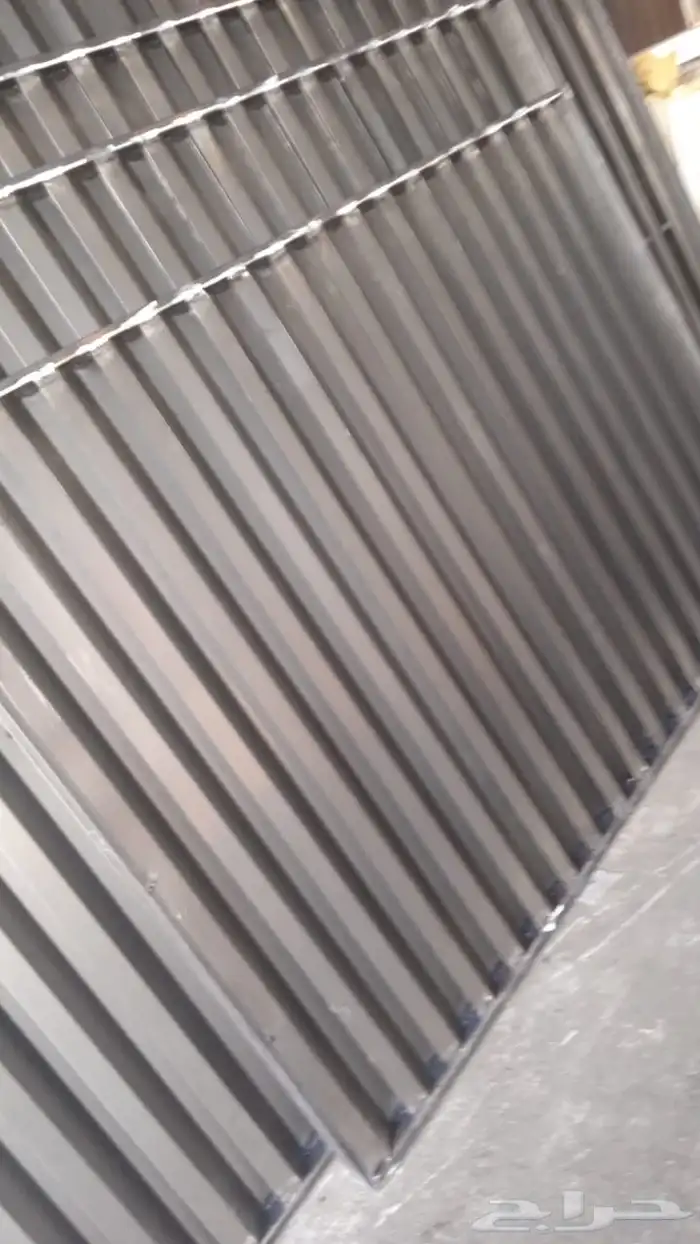 ساندوتش بانل اسمنت بورد مضلات اعمال حديد 26