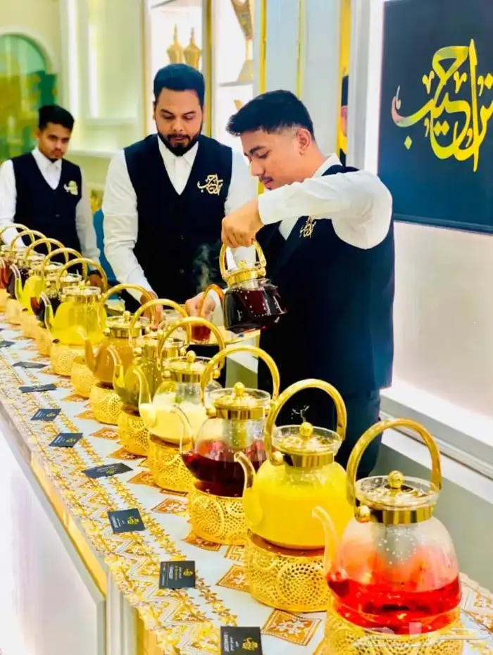 ضيافة زواجات وقهوجيين ديكور ملكي فخم 2