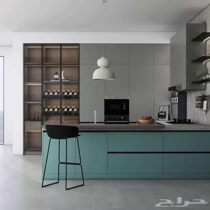 مطابخ خشب ألماني وخزائن ملابس ومطابخ صاج والمنيوم 2