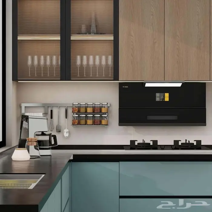 مطابخ خشب ألماني وخزائن ملابس ومطابخ صاج والمنيوم 1