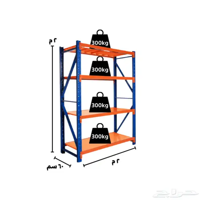 رفوف تخزين مستودعات ومحلات تجارية وتخزين البيوت 7