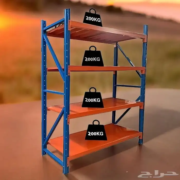 رفوف تخزين مستودعات ومحلات تجارية وتخزين البيوت 6