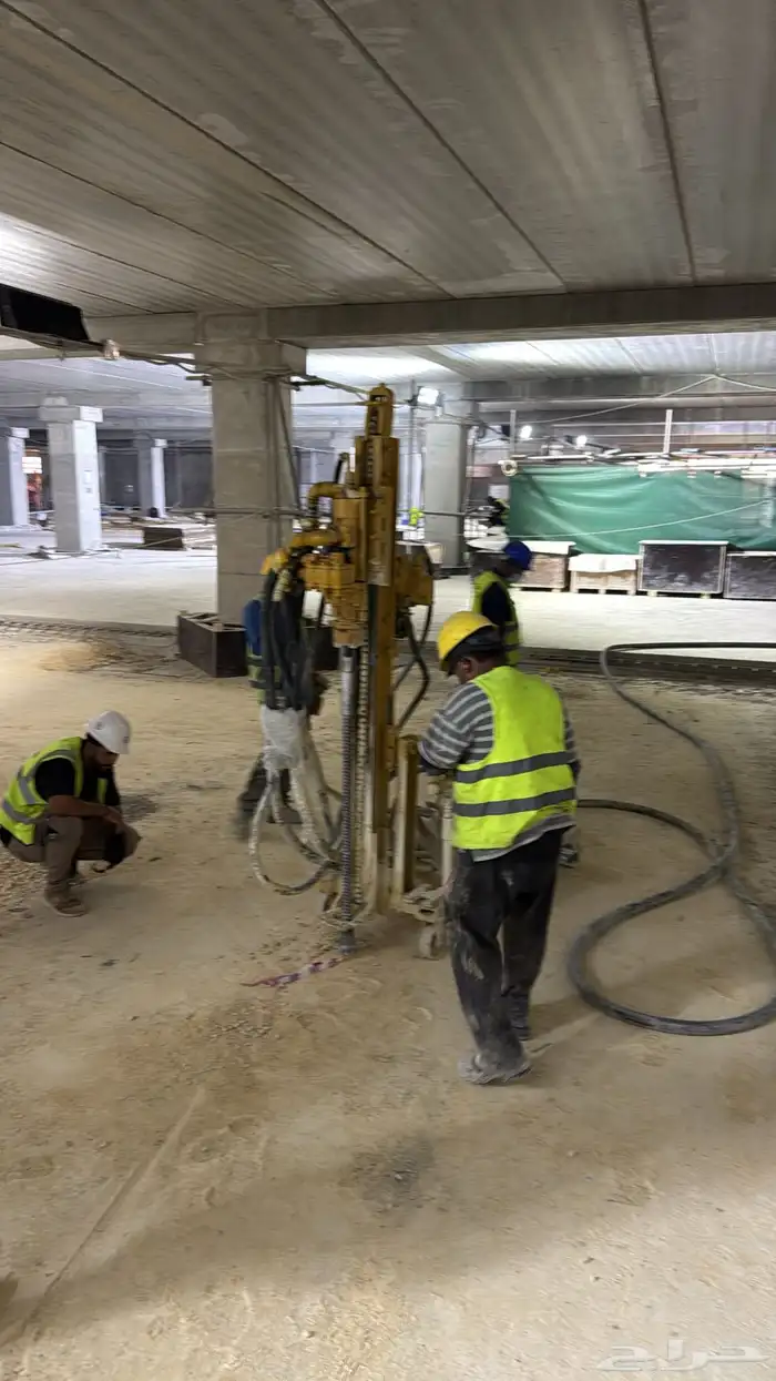 حفار شنيور حفر مائل 1