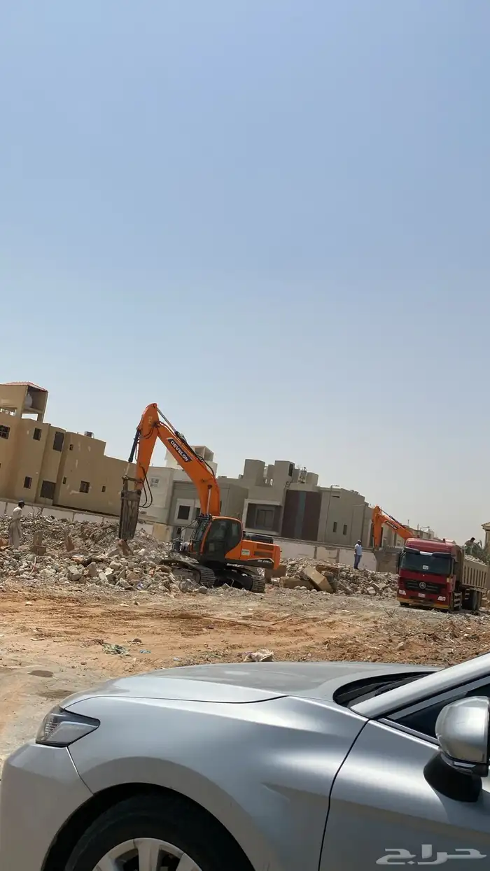 هدم إزالة المباني الخرج 1