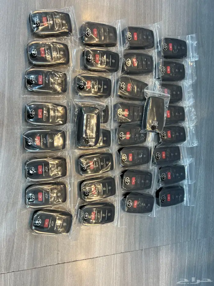 ريموت لاندكروزر وكاله 2022 الا 2025 كروم مع البرمجه 6