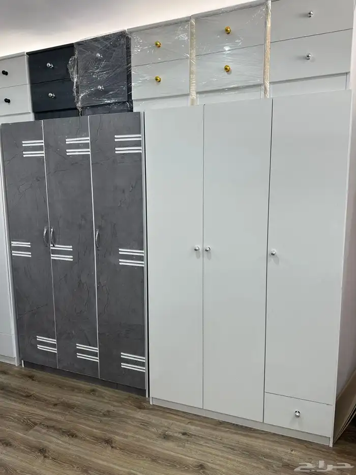 دولاب الملابس جديد سرير خشب 0