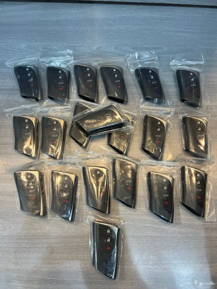 ريموت لاندكروزر وكاله 2022 الا 2025 كروم مع البرمجه 5