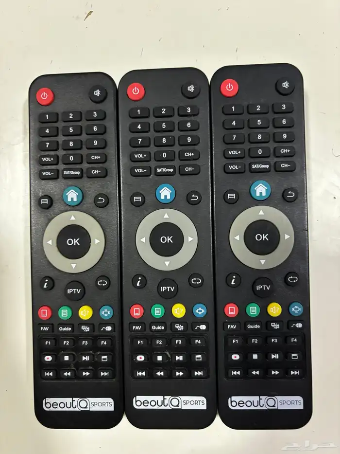 ريموتات تلفزيون ورسيفر بي اوت كيو اصلية 5