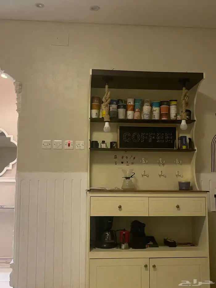 دولاب ركن قهوة للبيع 0