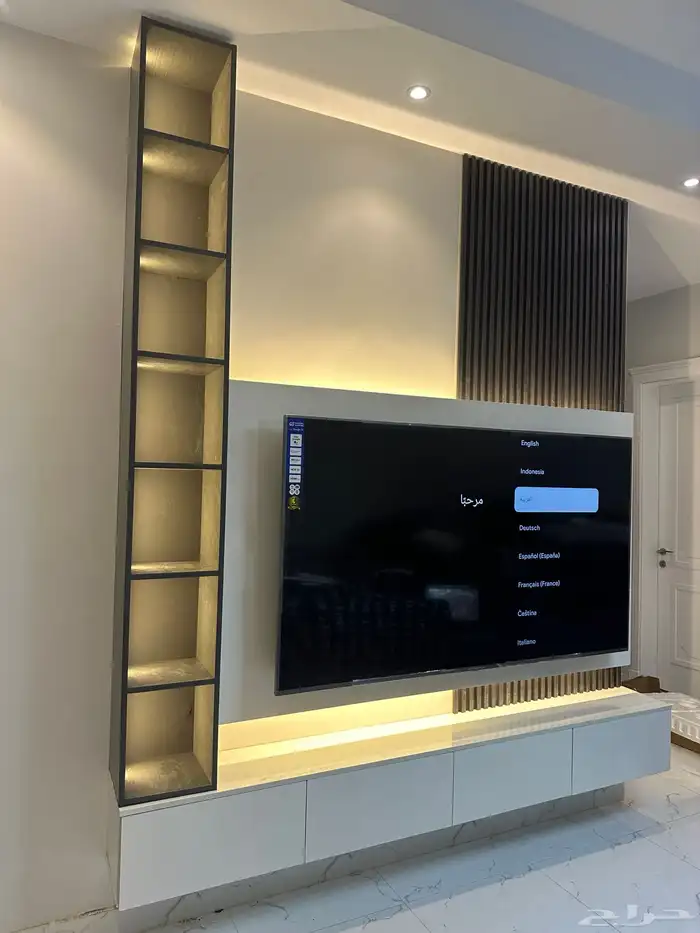 خزائن طاولات تلفزيون مصمم منفذ جميع ديكورات 2