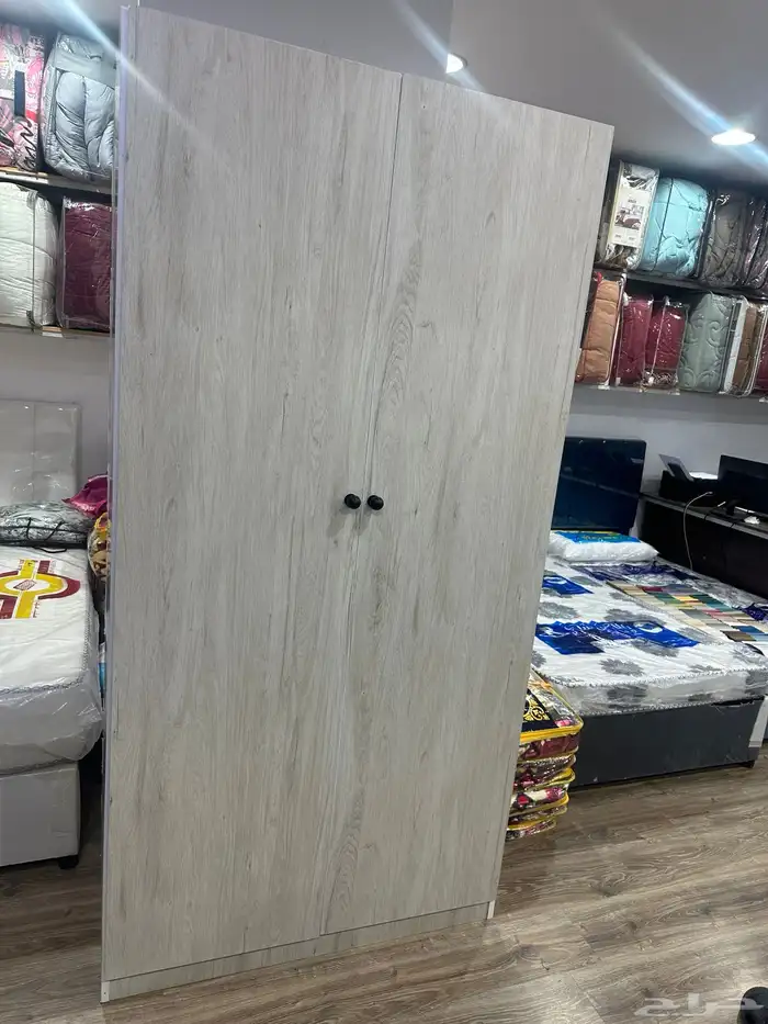 دولاب الملابس جديد سرير خشب 8