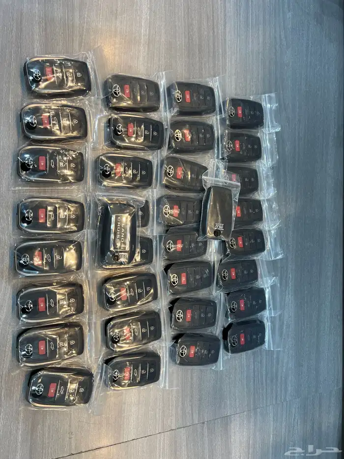 ريموت لاندكروزر وكاله 2022 الا 2025 كروم مع البرمجه 3