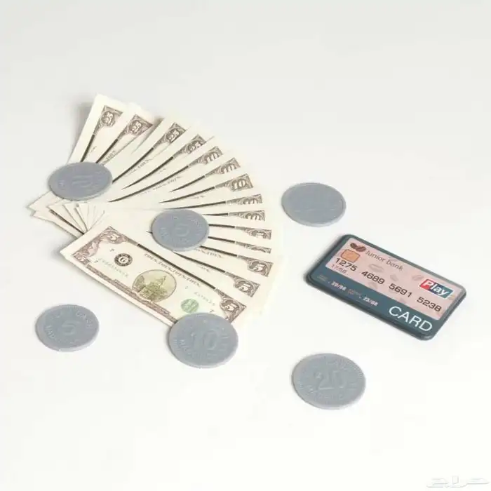 لعبة ستاند كاشير ومتجر قهوة للأطفال مع عدة ملحقات إضافية 12