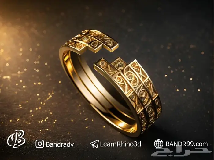 هل تريد تعلم Rhino 3D بسهولة - شاهد بعض أعمالي 39