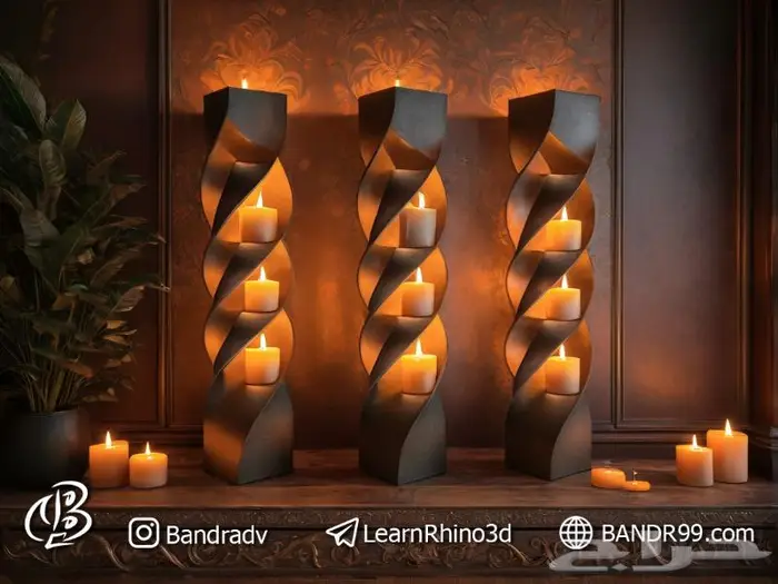 هل تريد تعلم Rhino 3D بسهولة - شاهد بعض أعمالي 49