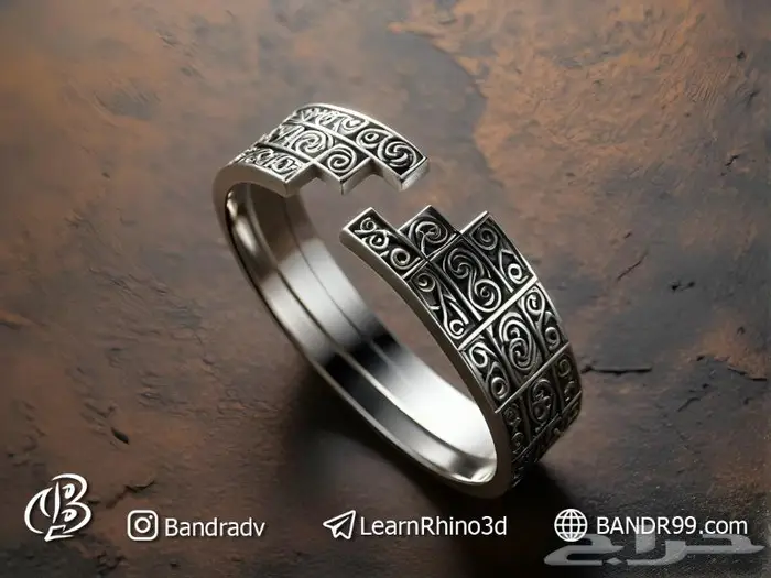 هل تريد تعلم Rhino 3D بسهولة - شاهد بعض أعمالي 69