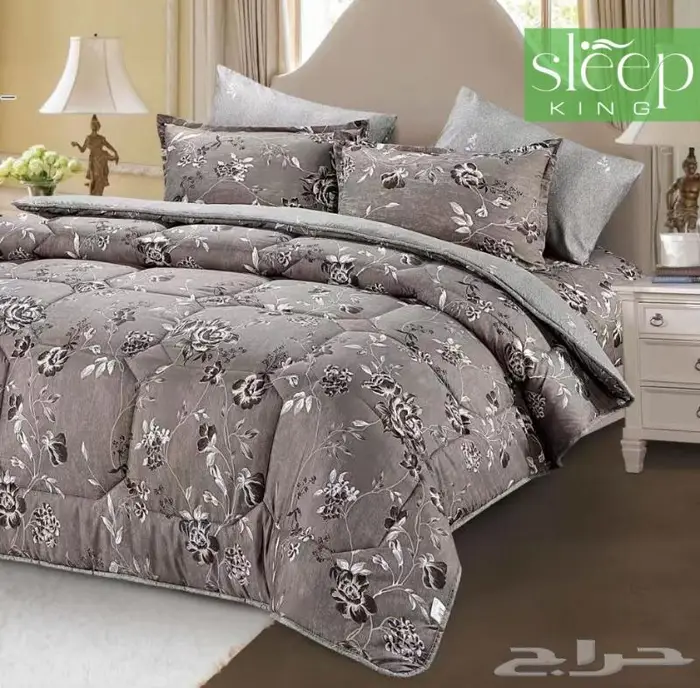 مفرش قطن صيفي ممتاز وجهين متعددة الوان 4