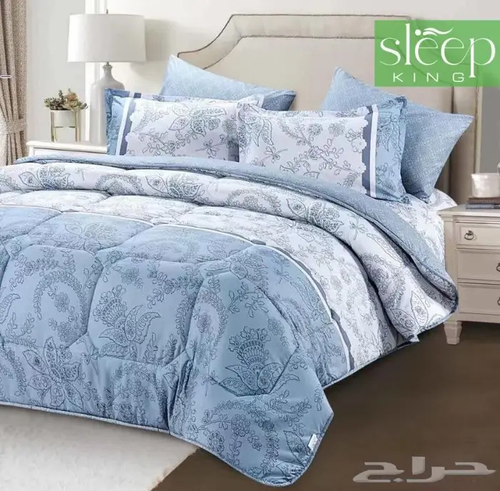 مفرش قطن صيفي ممتاز وجهين متعددة الوان 6