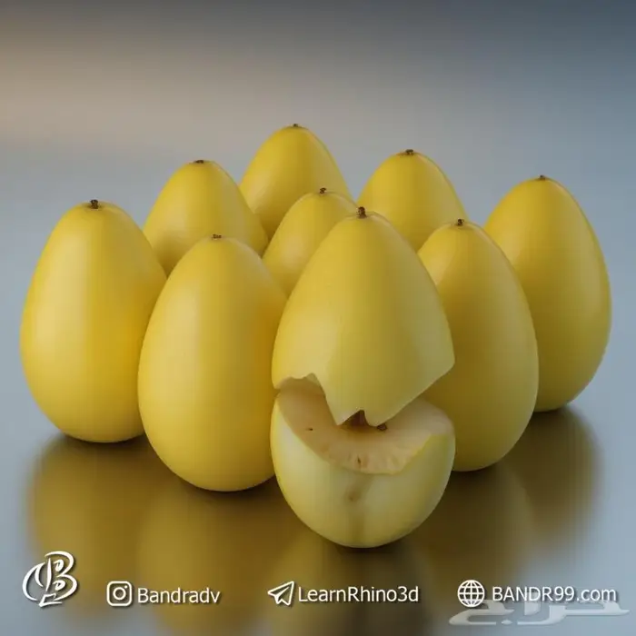 هل تريد تعلم Rhino 3D بسهولة - شاهد بعض أعمالي 36