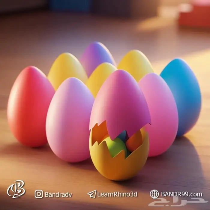 هل تريد تعلم Rhino 3D بسهولة - شاهد بعض أعمالي 37