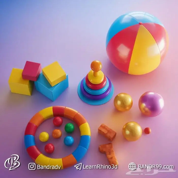 هل تريد تعلم Rhino 3D بسهولة - شاهد بعض أعمالي 42