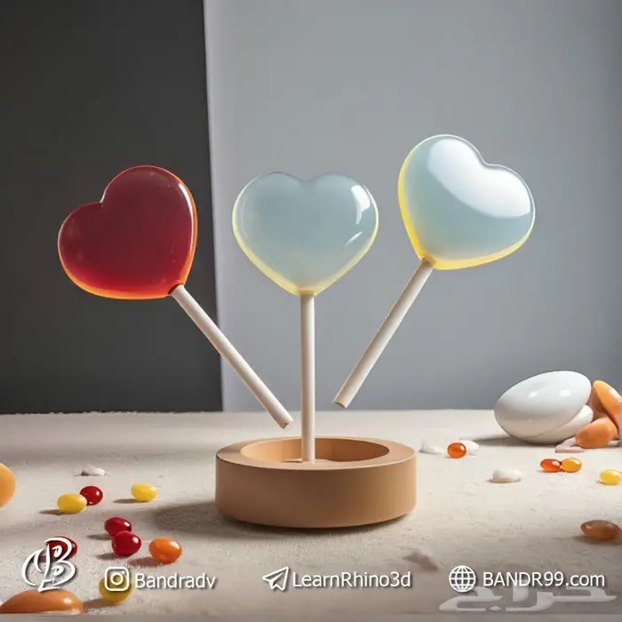 هل تريد تعلم Rhino 3D بسهولة - شاهد بعض أعمالي 59