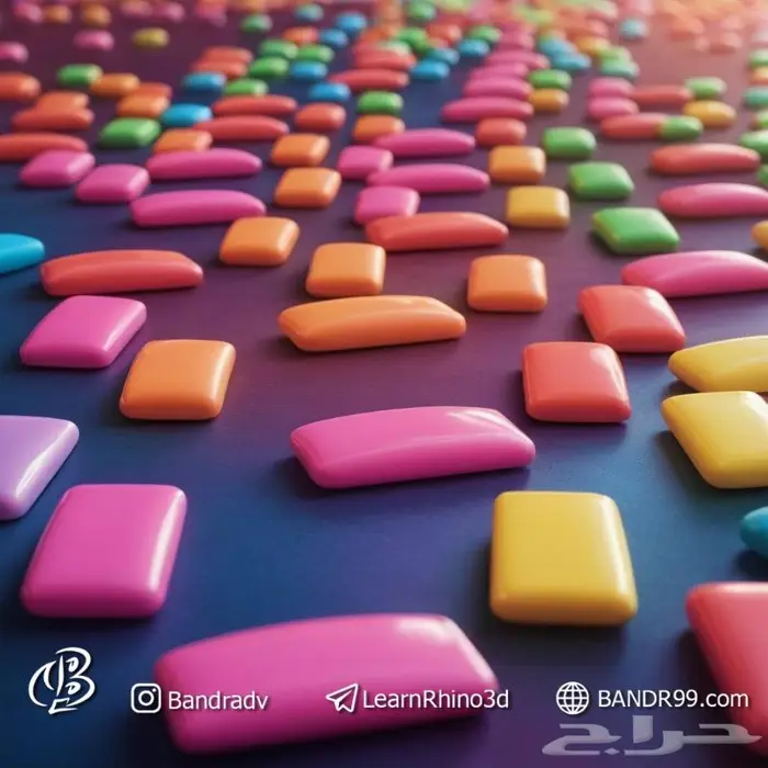 هل تريد تعلم Rhino 3D بسهولة - شاهد بعض أعمالي 65