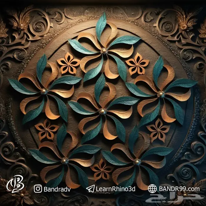 هل تريد تعلم Rhino 3D بسهولة - شاهد بعض أعمالي 99