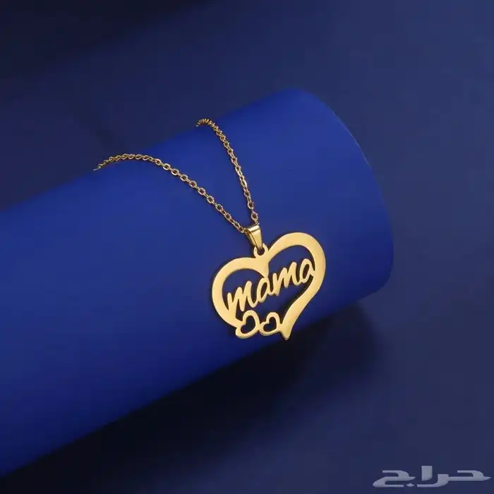 هدايا فخمه سلسال تصميم الاسماء فضه و مطلي ذهب عيار21 1