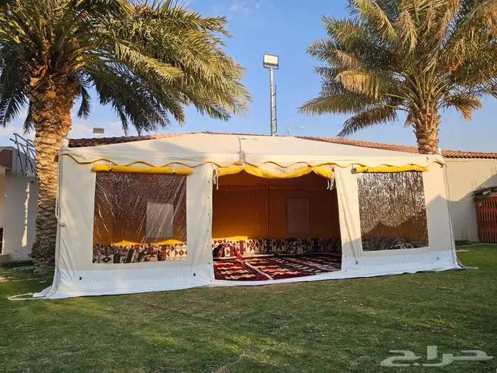 خيام ملكيه هيكل حديد ضد لمويه جميع لمقاسات 0