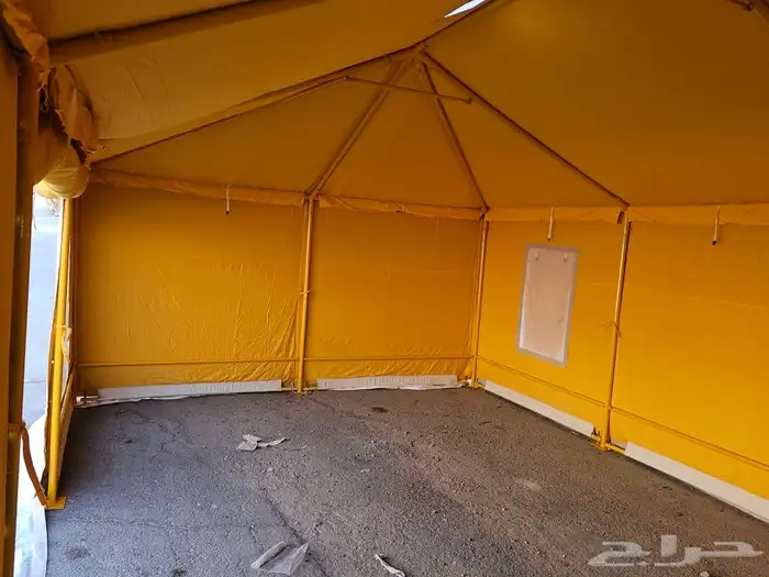 خيام ملكيه هيكل حديد ضد لمويه جميع لمقاسات 6