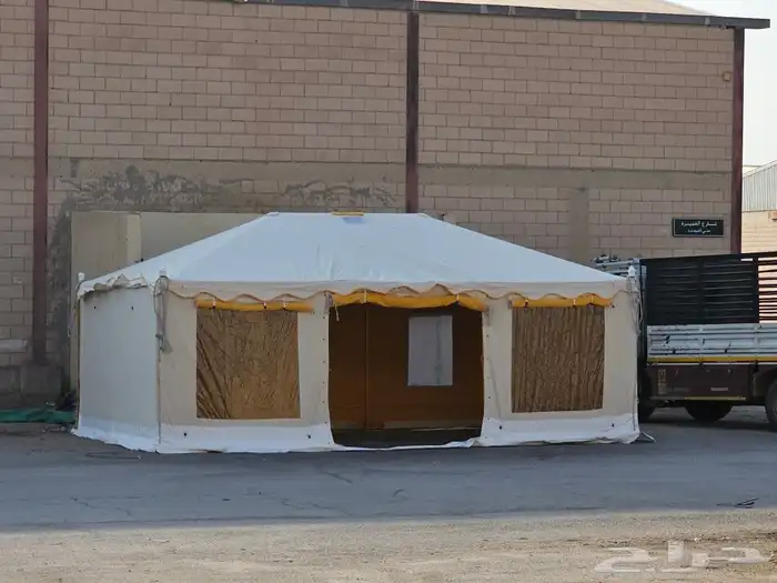 خيام ملكيه هيكل حديد ضد لمويه جميع لمقاسات 1