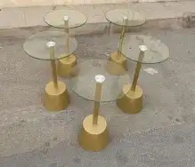 طقم طاولات قهوة 5 قطع 17