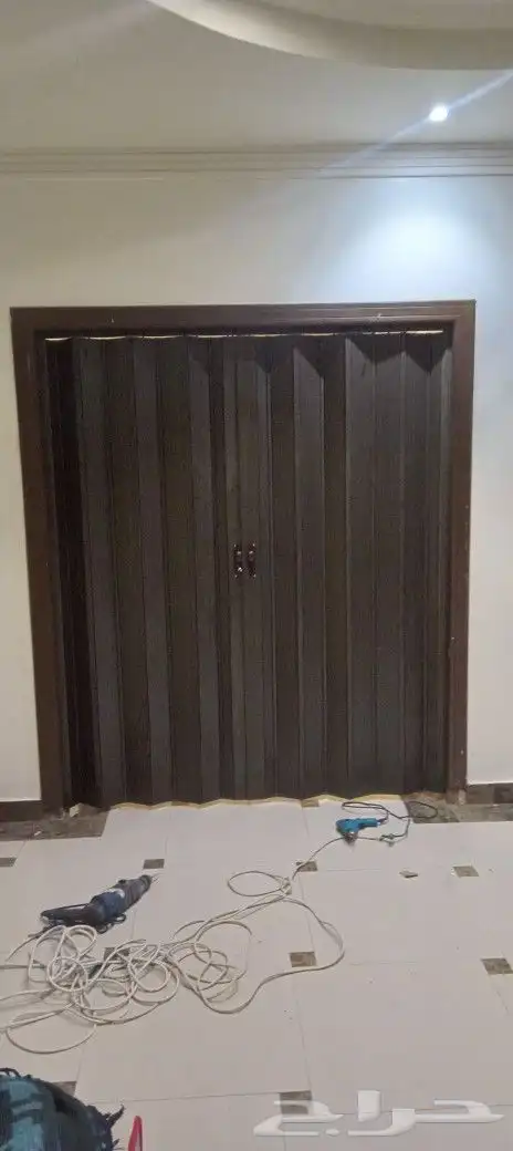 تفصيل تركيب ابواب سحاب بلاستك جلد كرديون 5