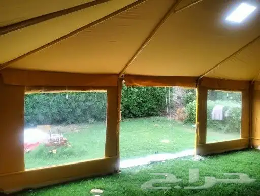 خيام ملكيه هيكل حديد ضد لمويه جميع لمقاسات 7