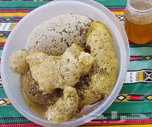 عسل النحل البري (عسل سدر) او سمره الكيلو 300ريال والصحن 400 3