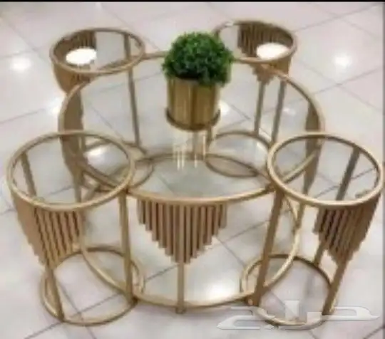 طقم طاولات قهوة 5 قطع 8